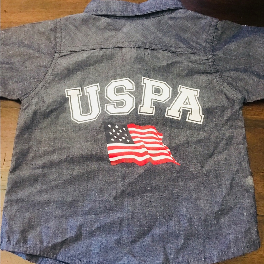 Us polo button shirt